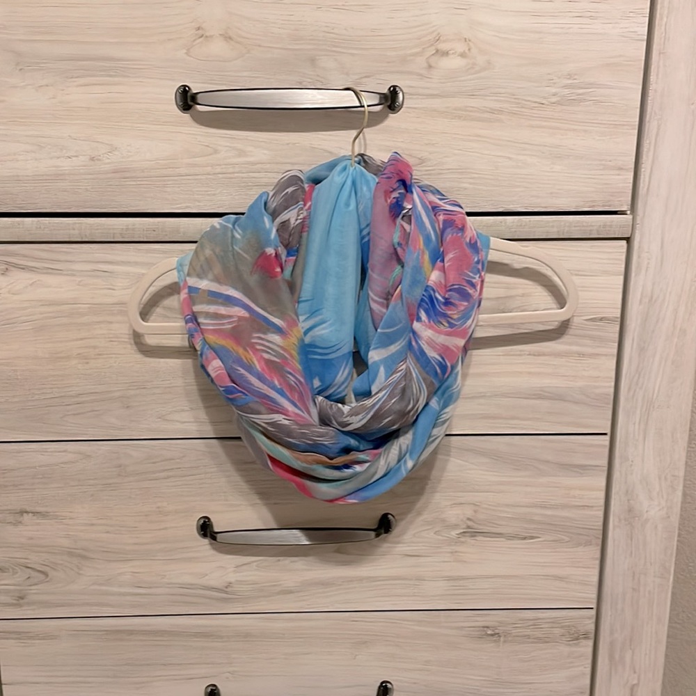 Multicolored Infinity Scarf - Picture 2 of 2
